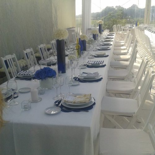 mesa de cerimonia branca