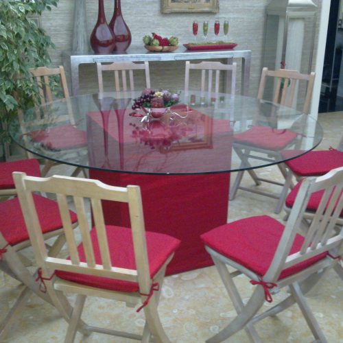 Mesa de vidro